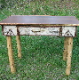 rustic desk, rustic furniture, adirondack